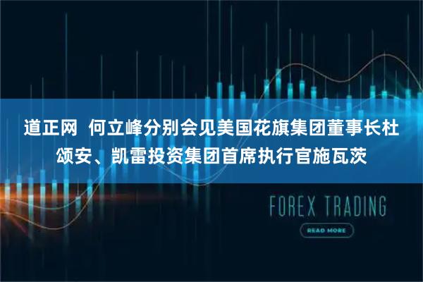 道正网  何立峰分别会见美国花旗集团董事长杜颂安、凯雷投资集团首席执行官施瓦茨